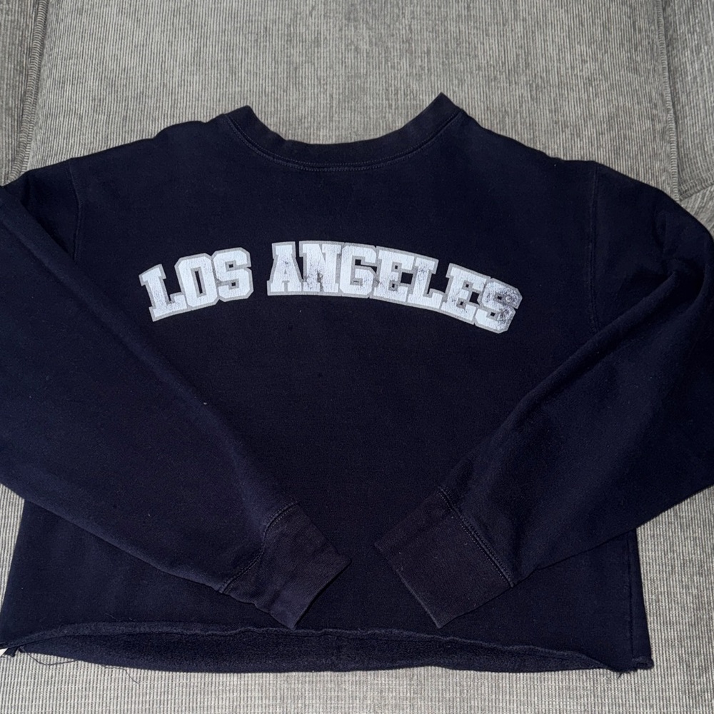 Los Angeles Navy Crewneck Sweatshirt